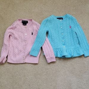 Ralph Lauren Toddler Cardigan Bundle